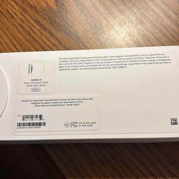 Apple Watch Series 6 empty box - Picture 2 of 2